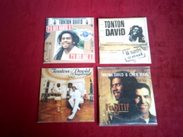 TONTON  DAVID  ° LOT DE 4   SINGLE DE COLLECTION - Rap & Hip Hop