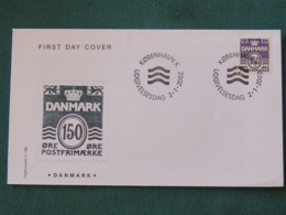 Denmark 2002 FDC Cover Copenhagen - Nummer 150 Ore - Lettres & Documents