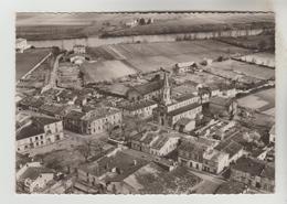 CPSM LABASTIDE SAINT PIERRE (Tarn Et Garonne) - Vue Aérienne Le Centre Du Bourg - Labastide Saint Pierre