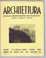 ARCHITETTURA / FASCISMO - MASSIMO PIACENTINI - 1935 - TRENTO / TORRE LITTORIA MILANO / MOSTRA SPORT ITALIANO A MILANO - Art, Design, Décoration