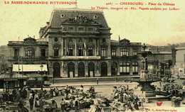 50...manche...cherbourg.....place Du Chateau... - Cherbourg