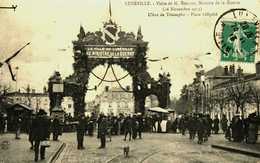 54...meurthe Et Moselle....luneville...visite De Mr Etienne Ministre De La Guerre. - Luneville