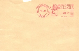 Stempel Cachet - Charleroi 1985 - Andere & Zonder Classificatie