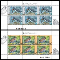 BULGARIA \ BULGARIE - 2019 - Europa-CEPT - Oiseaux Protégés - 2 PF** - 2019