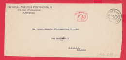 240011 / Belgium - ANVERS 1929 - 1.75 F. (B. 336) - GENERAL MOTORS CONTINENTAL S.A. Machine Stamps (ATM) Printer Machine - Andere & Zonder Classificatie