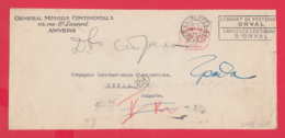 240021 / Belgium - ANVERS 1929 - 1.75 F. (B. 336) - GENERAL MOTORS CONTINENTAL S.A. , Flamme , Machine Stamps (ATM) - Other & Unclassified