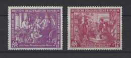 ALLEMAGNE ORIENTALE.  YT  N° 1/2   Neuf **  1950 - Unused Stamps