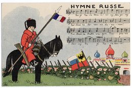 CPA   ILLUSTR. ANDRE HALLER   1957     HYMNE RUSSE - Haller, A.