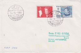 Greenland 1980 Kap Dan Ca 16.9.1980 Cover (42370) - Cartas & Documentos