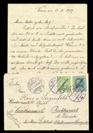 Austria - Letter With Content Sent From Wien To Richterswil And Readdressed To Waldennwil 09.10. 1919 / 3 Scans - Altri & Non Classificati