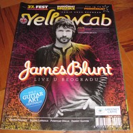 James Blunt - YELLOWCAB Serbian February 2009 EXTREMELY RARE - Magazines