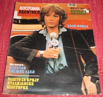 Jane Fonda ILUSTROVANA POLITIKA Yugoslavian January 1980 VERY RARE - Magazines