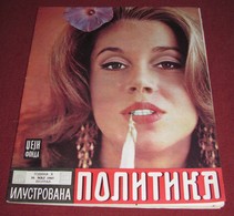 Jane Fonda ILUSTROVANA POLITIKA Yugoslavian May 1967 RARE - Magazines