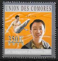 COMORES  N° 2115  * *  Jo 2004 Medailles D Or  Gplongeon Natatio HU Jia - High Diving