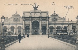 CPA - Belgique - Brussels - Bruxelles - La Gare Du Midi - Chemins De Fer, Gares