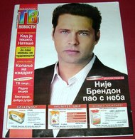 Jason Priestley - TV NOVOSTI - June 2011 Very Rare - Magazines