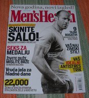 Jason Statham - MEN'S HEALTH - Serbian January 2008 VERY RARE - Magazines