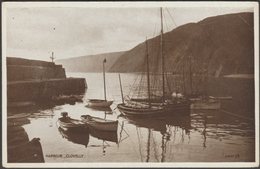 Harbour, Clovelly, Devon, 1932 - Valentine's Postcard - Clovelly