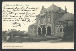 +++ CPA - Souvenir De HAMOIS - L'Ecole   // - Hamois