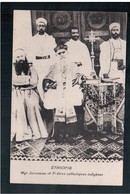 Delcampe - ETHIOPIE Mgr Jarosseau Et Pretres Catholiques Indigenes Ca  1915 OLD  POSTCARD - Äthiopien