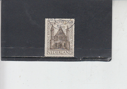 PAESI BASSI  1948 - Unificato  491 - Beneficenza - Architettura - Used Stamps