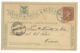 MEXICO - 1895 - CARTE ENTIER POSTAL De MONTEREY => MEXICO - Mexique