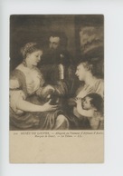 Allégorie En L'honneur D'Alphonse Avalos, Marquis Du Guast - Le Titien (Louvre) Cp Vierge - Familles Royales