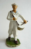 SOLDAT FIGURINE FIG STARLUX MARINS 49 TAMBOUR MARIN Mc Sr 1955 (4) - Starlux