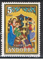 (AND 18) ANDORRA // YVERT 80 //  1973   NEUF - Gebruikt