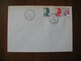 Enveloppe 1988 St-Pierre Et Miquelon - Covers & Documents