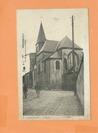 CPA -  Nanteuil  - L'église - Nanteuil-le-Haudouin