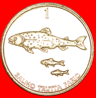+ FISH: SLOVENIA ★ 1 TOLAR 1998 MINT LUSTER! LOW START ★ NO RESERVE! - Slovénie