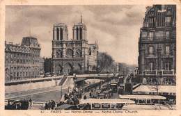 Carte Postale PARIS (75) Cathédrale Notre-Dame 1163-1260 Flèche Tombée Le 15-04-2019 -Eglise-Religion - Eglises