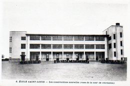 3893 - 44 - Saint-Nazaire - Ecole Saint Louis -  6 - Les Constructions Nouvelles Vues De La Cour De Récréation - Saint Nazaire