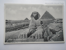 D163278 Egypt   Sphinx -Cairo The Excavated Sphinx - Sphynx