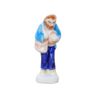 Feve Santon Creche Personnage Porcelaine Figurine Miniature - Santons