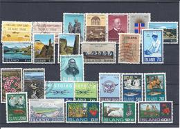 ISLANDE  Entre 1968//72  Y& T N° Entre 374 Et 420 - Collections, Lots & Séries