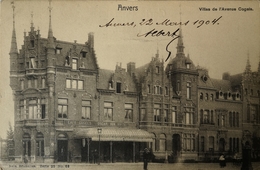 (Zurenborg) Anvers - Antwerpen // Avenue Cogels - Villas - Cafe Cogels - Oscar Van Hifte Ed. Nels 25/63 /1904 - Antwerpen