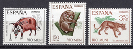 1967 - RIO MUNI - Yv.  Nr.  80/82 - NH - (UP131.37) - Rio Muni
