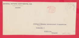 240082 / Belgium - ANVERS 1929 - 1.75 F. (B. 336) - GENERAL MOTORS CONTINENTAL S.A. - Franking Machine , EMA - ...-1959