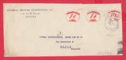 240098 / Belgium - ANVERS 1929 - 1.75 F. +1 F. +1 F. (B. 336) - GENERAL MOTORS CONTINENTAL S.A. - Franking Machine , EMA - ...-1959