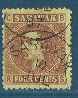 Sarawak 1887 Yvert N° 4 - Sarawak (...-1963)