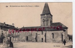 87- SAINT LAURENT SUR GORRE- L' EGLISE  EDITEUR BONTEMPS - Saint Laurent Sur Gorre