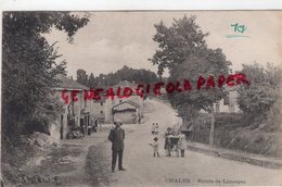 87- CHALUS - ROUTE DE LIMOGES - EDITEUR MAURICE TESSON LIMOGES - Chalus