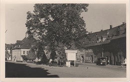 Foto Rohling AK Schlettau Marktplatz Markt Elterleiner Straße A Walthersdorf Elterlein Annaberg Buchholz Erzgebirge DDR - Schlettau