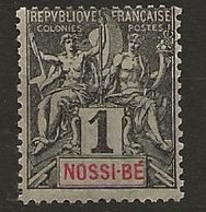 Timbre Nossi Bé Yvert N° 27 Neuf ** - Used Stamps