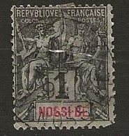 Timbre Nossi Bé Yvert N° 27 - Used Stamps