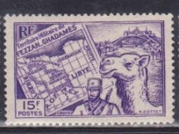 Territoire Militaire (Chameau) - France (ex-colonies & Protectorats) Fezzan - 1946 - YT 38 - Nuovi