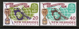 NEW HEBRIDES---English  Scott # 116-7* VF MINT LH (Stamp Scan # 488) - Unused Stamps