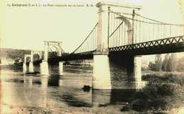 37...indre Et Loire....langeais.....le Pont Suspendu... - Langeais
